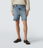 Loewe Faded denim shorts