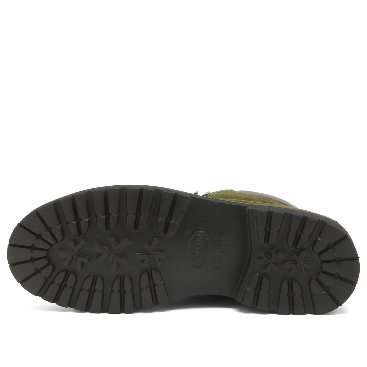 Fracap Men's M128 Commando Sole Scarponcino Boot in Olive Suede