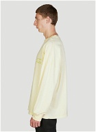 Martine Rose - Oversized Long Sleeve T-Shirt in Yellow