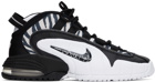 Nike Black & White Air Max Penny Sneakers