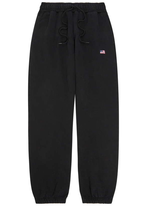 Photo: Cole Buxton Embroidered Cotton Sweatpants Black