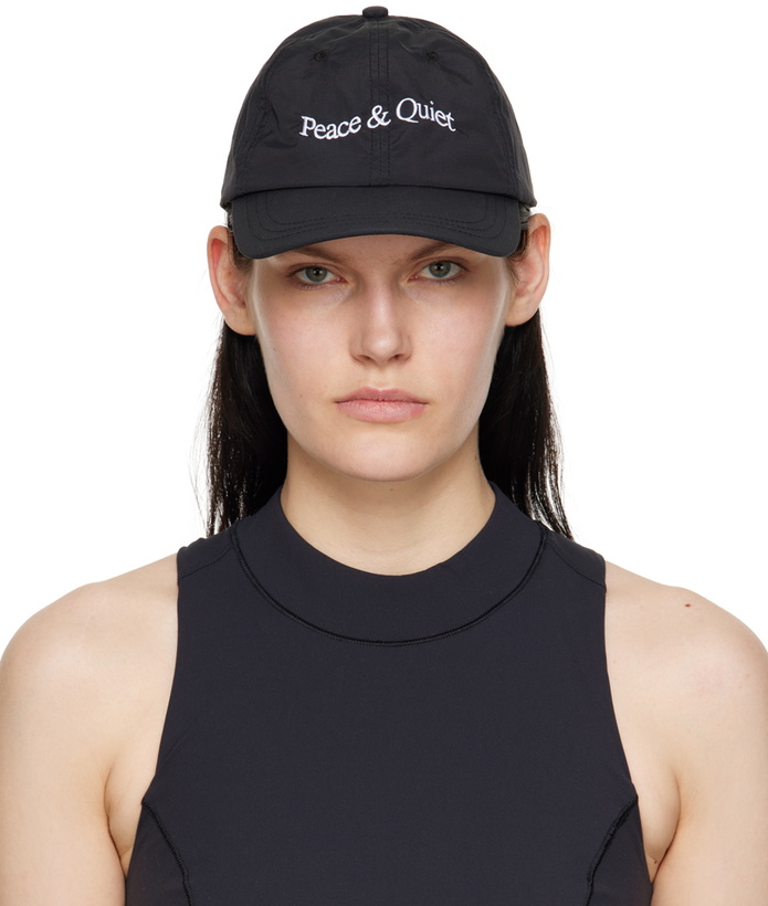 Photo: Museum of Peace & Quiet Black Wordmark Cap