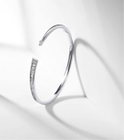 Bucherer Fine Jewellery Inner Fire 18kt white gold bangle with diamonds