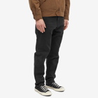 Dickies Men's Duck Canvas Carpenter Pant in Stone Washed Black
