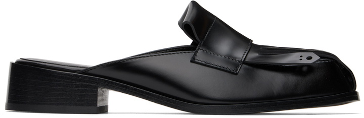 Photo: Raf Simons Black Tassel Loafers