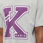 Kenzo Paris Men's College Classic T-Shirt in Pearl Grey