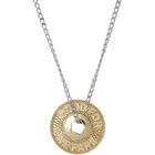 Etudes Gold and Silver James Necklace