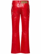 GUCCI - Naplack Leather Pants