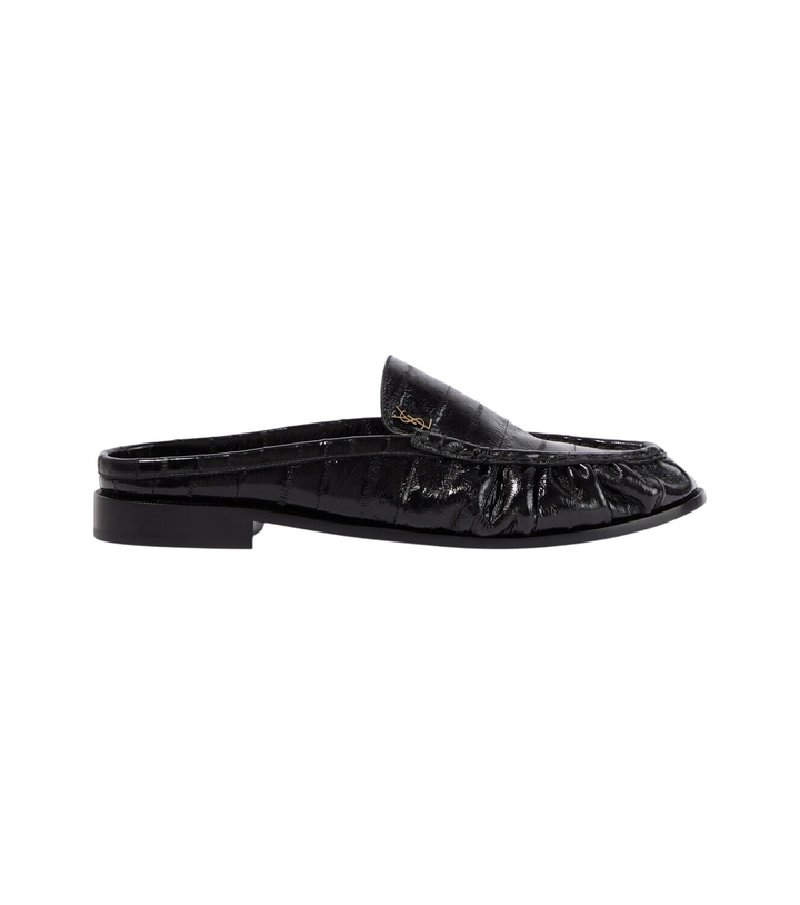 Photo: Saint Laurent Le Loafer leather mules