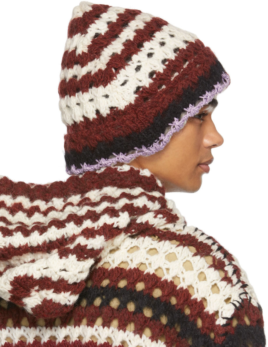 Marni Wool Crochet Hat/Beanie Marni Oversized Chunky Crochet Beanie | Garmentory main image 3