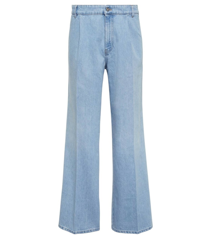 Photo: Miu Miu High-rise wide-leg jeans