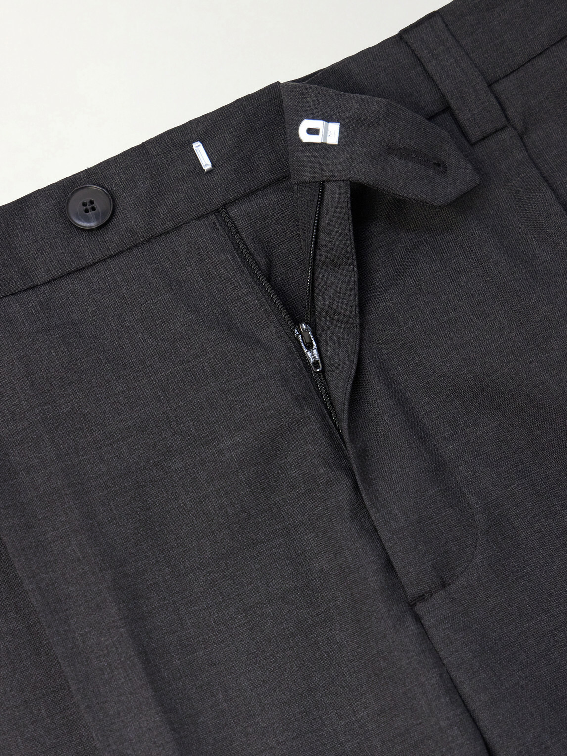 mfpen - Service Pleated Wool Trousers - Gray