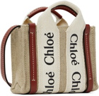 Chloé Beige Nano Woody Bag
