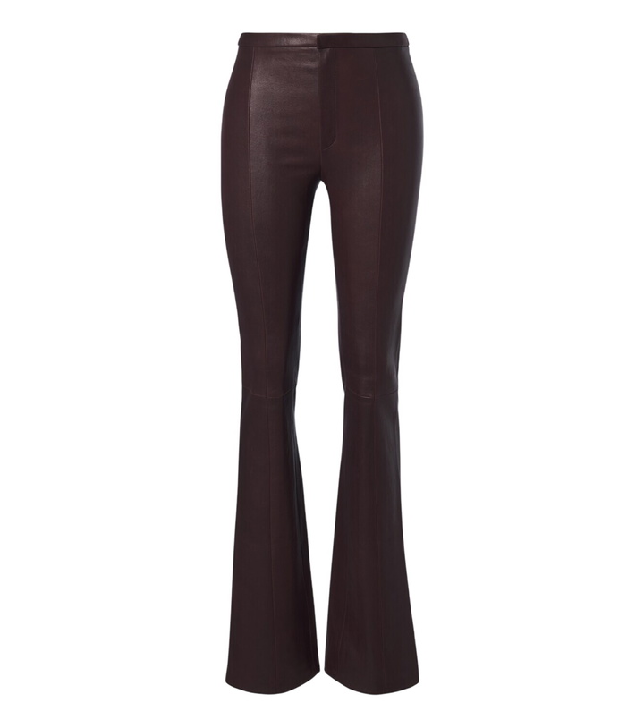 Photo: Stouls Icham leather flared pants