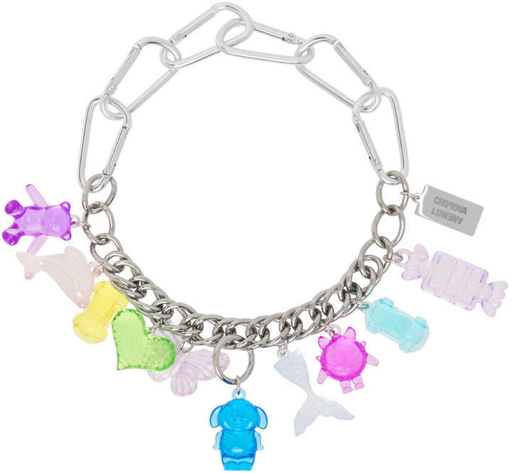 Photo: Chopova Lowena Silver Toy Box Necklace