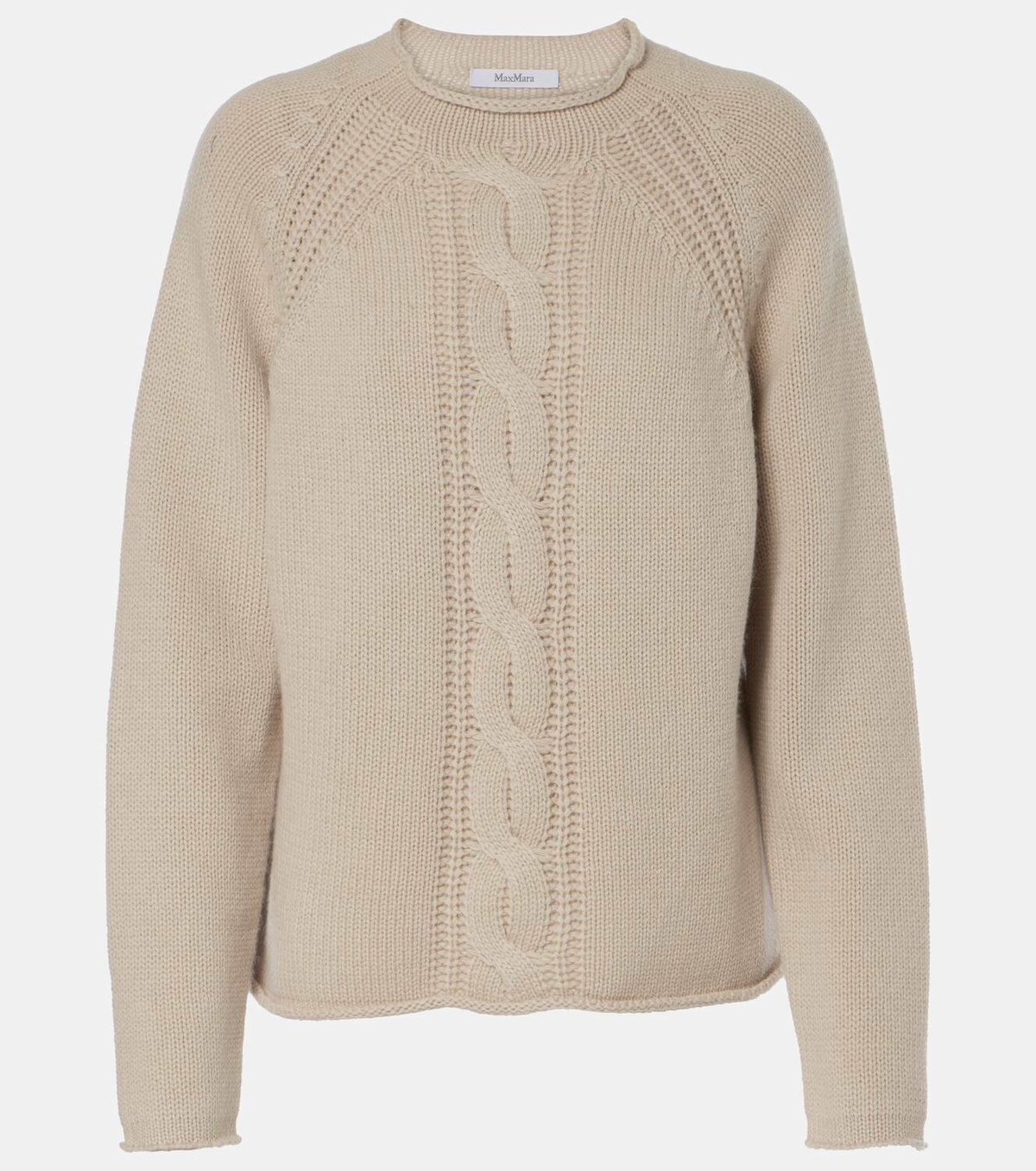 Max Mara Pico cable-knit cashmere sweater