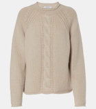 Max Mara Pico cable-knit cashmere sweater