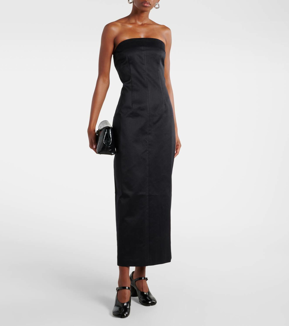 Entire Studios Chute satin midi dress