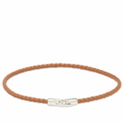 Miansai Men's Cruz Rope Bracelet in Cognac