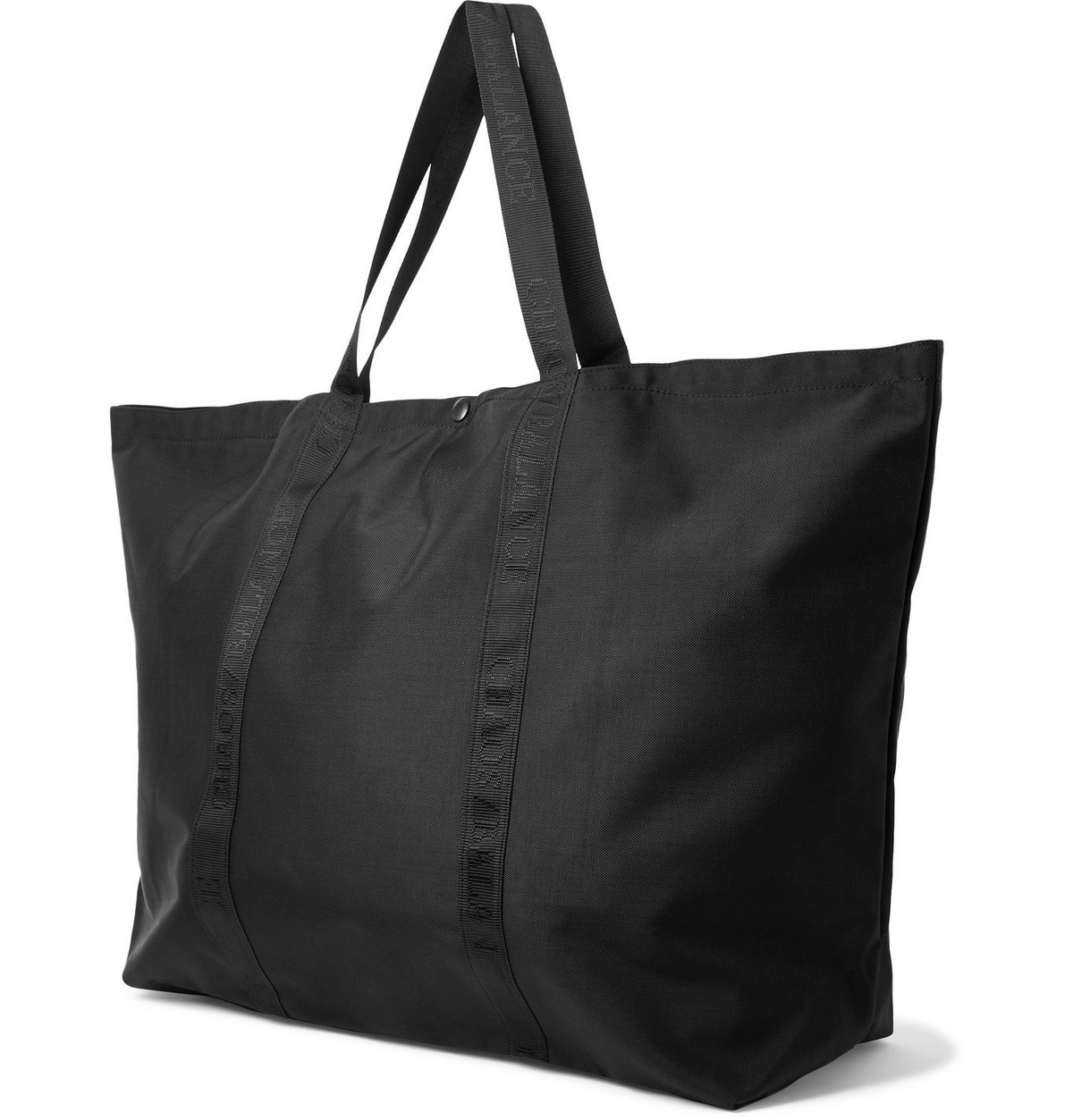 即完売】everyone nylon logo tote (black)-