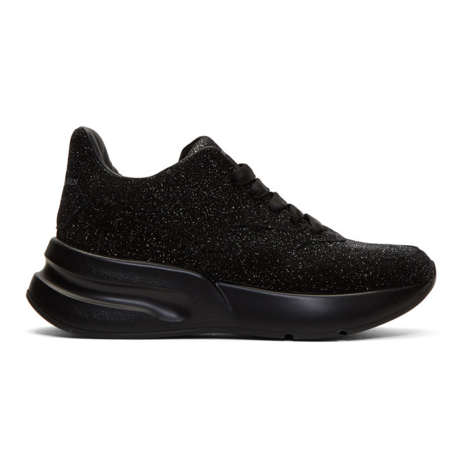 Photo: Alexander McQueen Black Galaxy Oversized Runner Sneakers