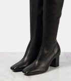 Max Mara Stretchy leather knee-high boots