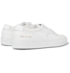 Common Projects - Achilles Super Mesh-Trimmed Leather Sneakers - White