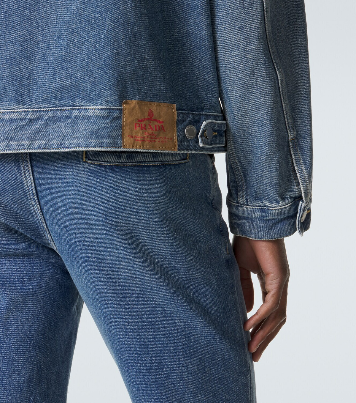 Prada Denim blouson jacket