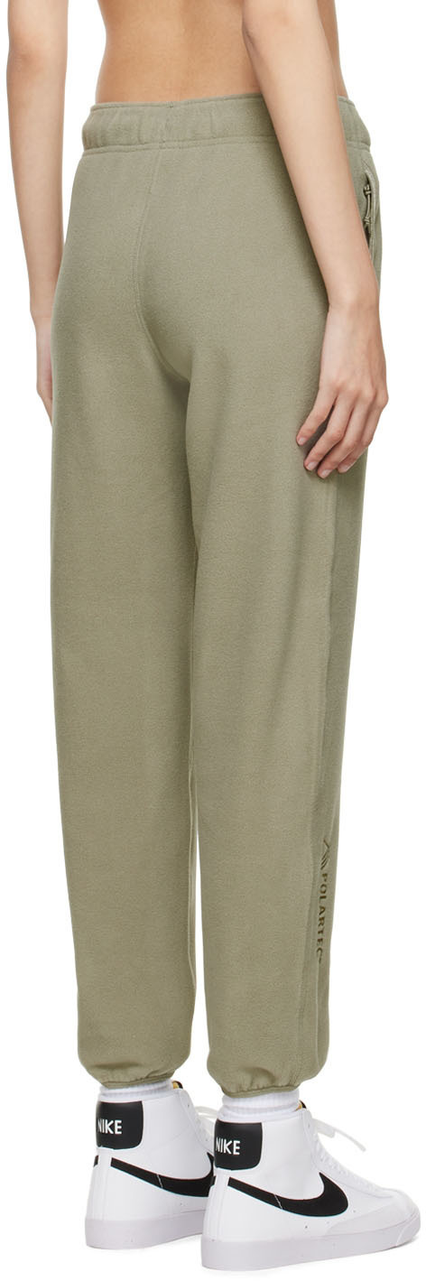 Nike Green Recycled Polyester Lounge Pants