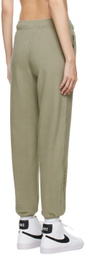 Nike Green Recycled Polyester Lounge Pants