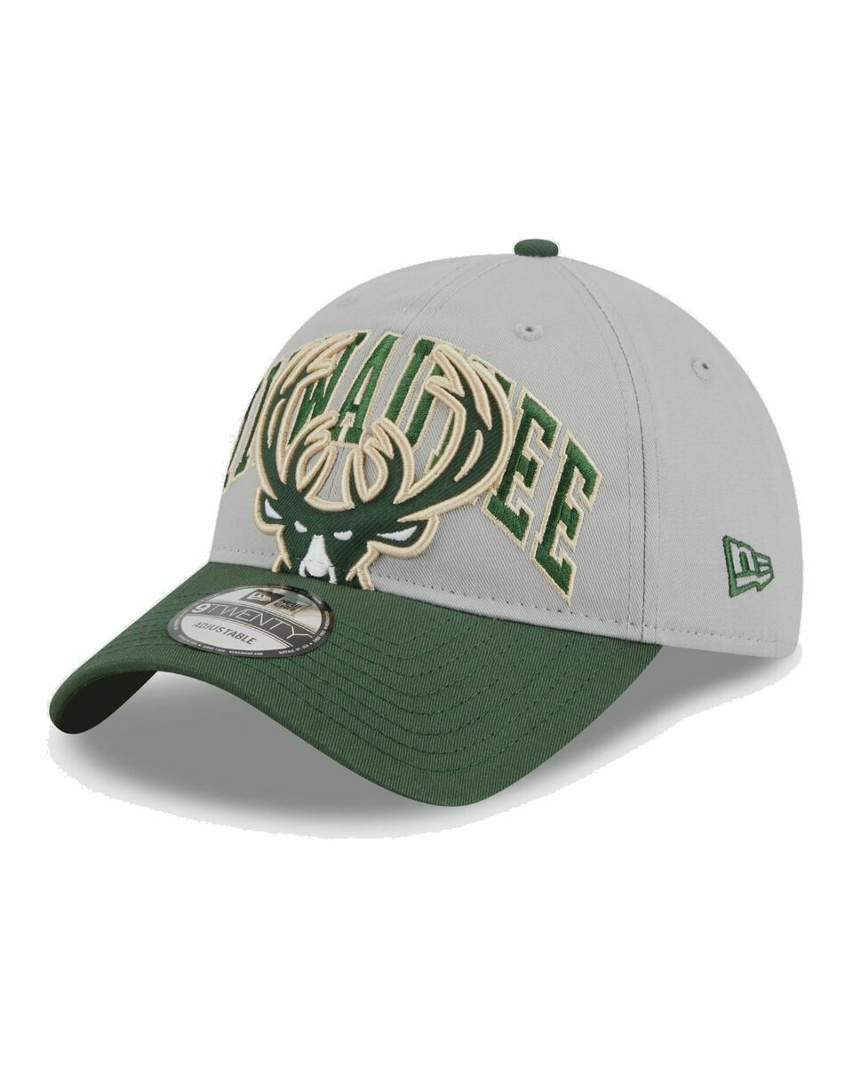 Photo: New Era 920 Nba To 23 Milwaukee Bucks  Dgrotc Green - Mens - Caps