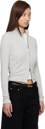 Citizens of Humanity Gray Zip Sweater