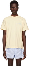 Sporty & Rich Yellow USA Health Club T-Shirt