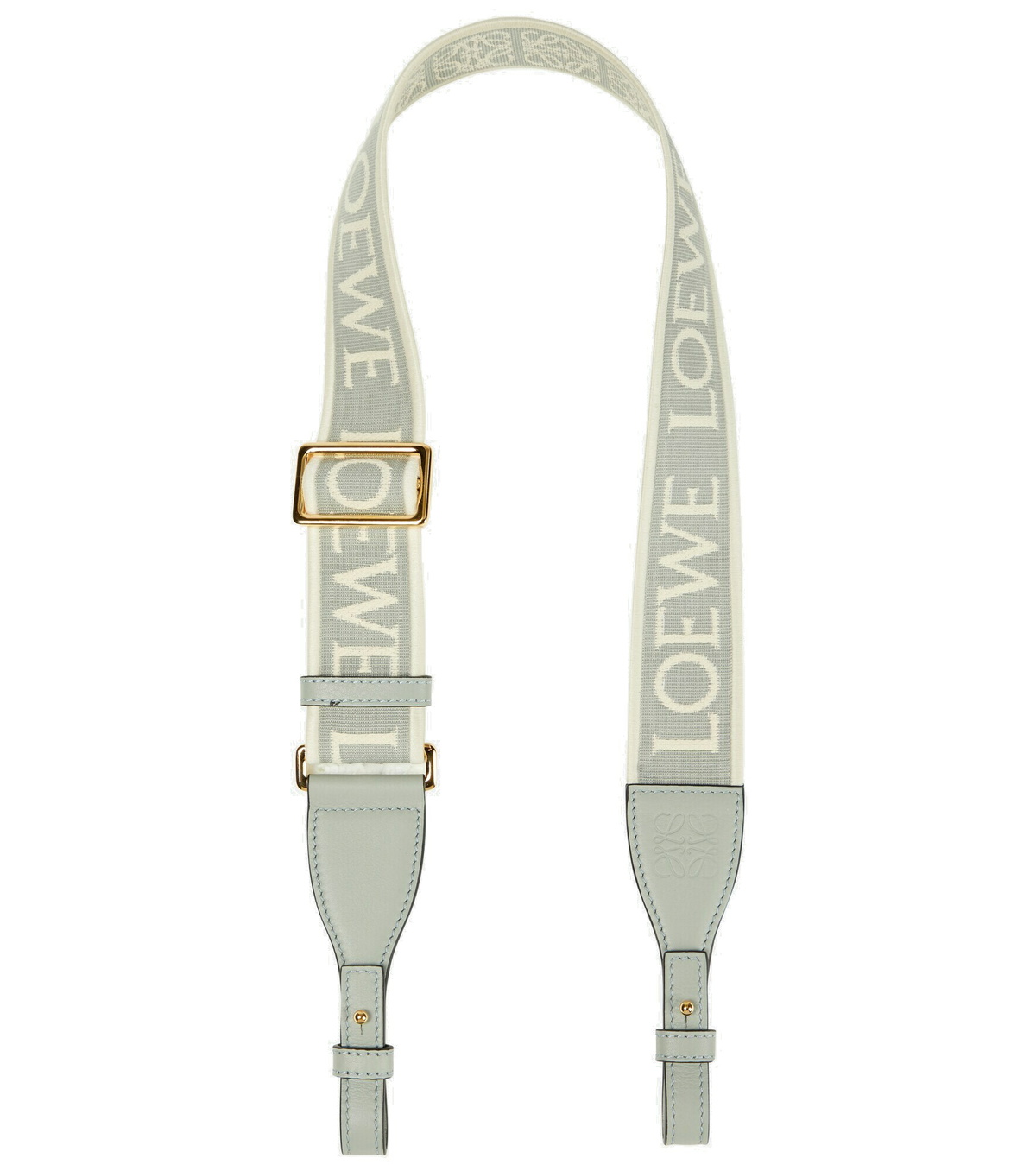 Loewe - Anagram leather-trimmed bag strap Loewe