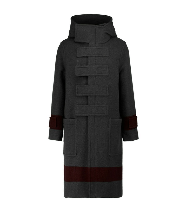 Photo: Burberry - Striped wool duffel coat