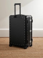 FPM Milano - Bank Spinner 68cm Leather-Trimmed Aluminium Suitcase