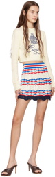 Casablanca White Embleme De Caza Sweater