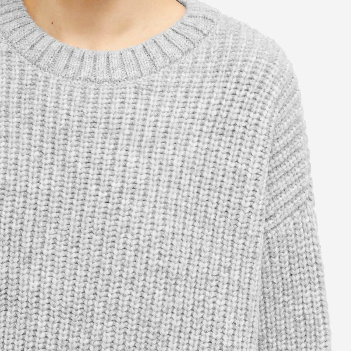 Anine Bing Women's Sydney Crew Knitted Jumper in Grey ANINE BING