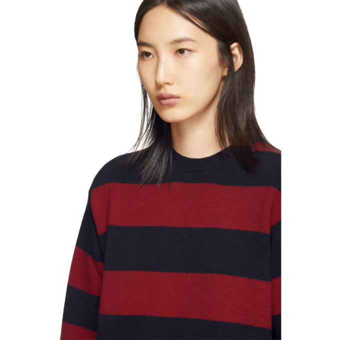 Marc Jacobs Red The Grunge Crewneck Sweater Marc Jacobs