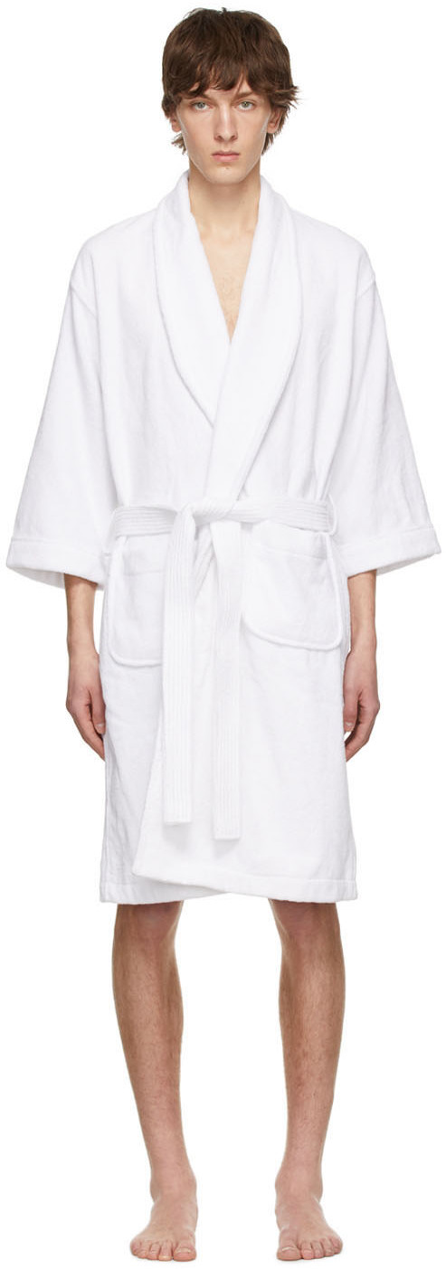 White Robe Pants LE17SEPTEMBRE SSENSE Exclusive White Cotton Robe LE17SEPTEMBRE