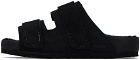 Tekla Black Birkenstock Edition Uji Sandals