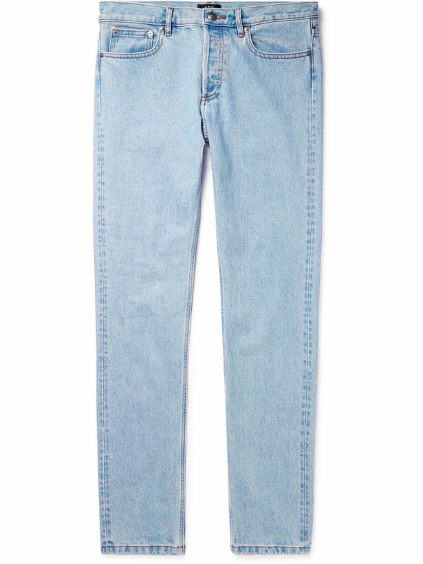 Photo: A.P.C. - Petit New Standard Straight-Leg Jeans - Blue