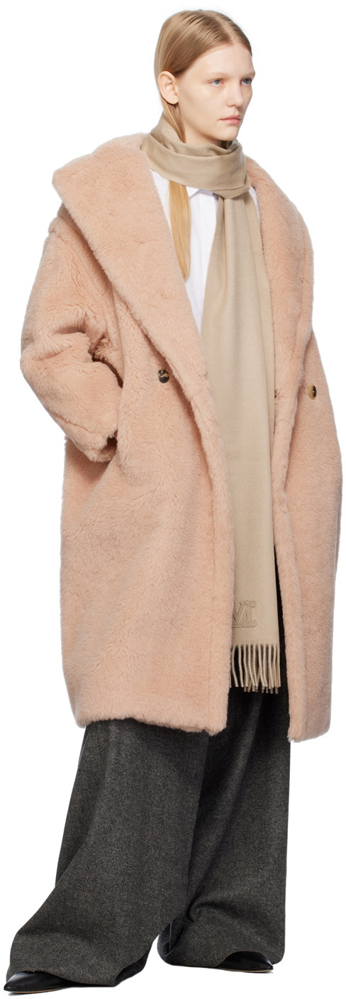 Max Mara Beige Wadalia Scarf Max Mara