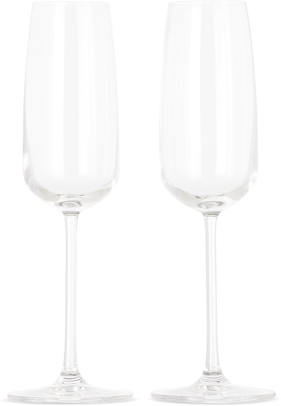 Photo: NUDE Glass Mirage Champagne Glass Set