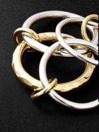 Spinelli Kilcollin - Janssen SG Vulcan Sterling Silver and 18-Karat Gold Ring - Gold