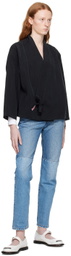 Kenzo Black Kenzo Paris Kimono Jacket