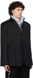 Prototypes Black Outline Tailored Blazer