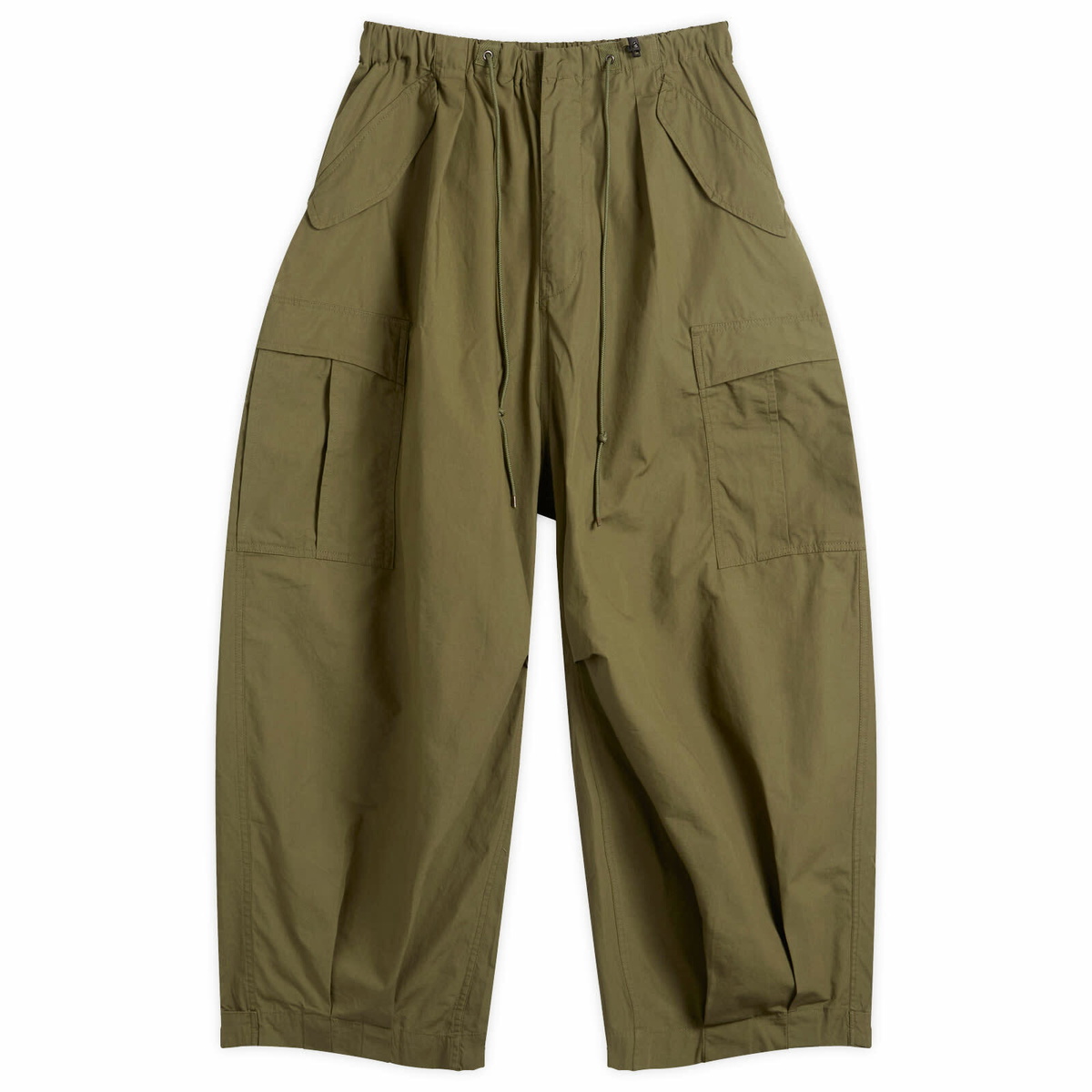 Anglan Men's Field Vijo Balloon Pants in Khaki Anglan
