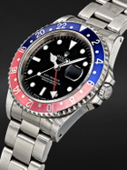 Stephanie Windsor - Rolex Vintage 1996 Pepsi GMT Master Automatic 40mm Stainless Steel Watch, ref. 16700 (Fits up to 7.5'' wrist)