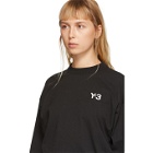Y-3 Black Skate Graphic Long Sleeve T-Shirt